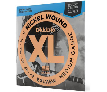 D'ADDARIO EXL115W - Струны для электрогитары