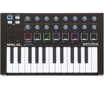 ARTURIA MiniLab mkII Black - MIDI-клавиатура