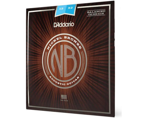 D'ADDARIO NB1252BT - Струны для акустической гитары
