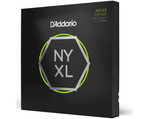 D'ADDARIO NYXL45125 - Струны для бас-гитары 5 струнной