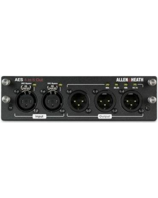 ALLEN&HEATH DLIVE-M-DL-AES6I4O-A - Карта расширения ALLEN&HEATH DLIVE-M-DL-AES6I4O-A - Карта расширения
