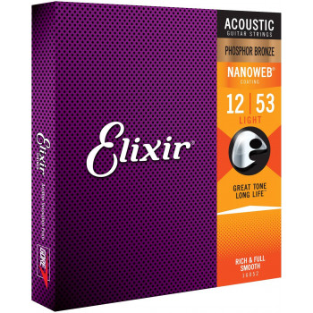 ELIXIR 16052 - Струны для акустической гитары