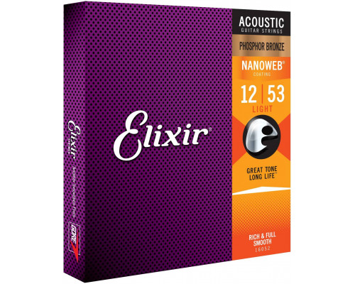 ELIXIR 16052 - Струны для акустической гитары