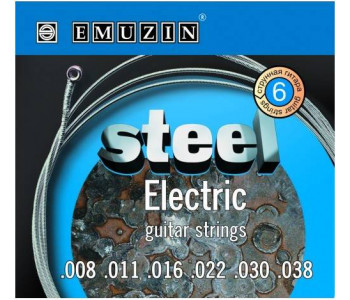 EMUZIN 6S8-38 - Струны для электрогитары