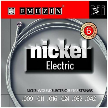 EMUZIN 6N9-42 - Струны для электрогитары
