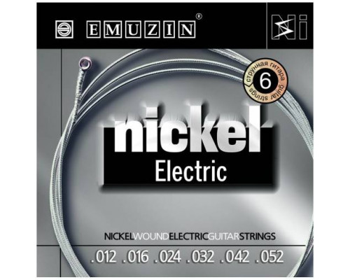EMUZIN 6N12-52 - Струны для электрогитары