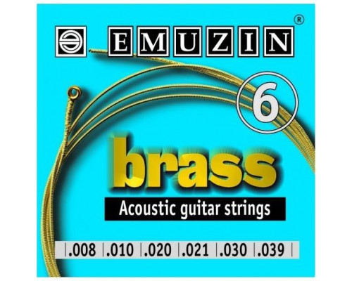 EMUZIN 6А101 - Струны для акустической гитары