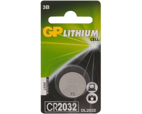 GP Lithium CR2032-C5 CR2032 BL5 - Батарейка GP Lithium CR2032-C5 CR2032 BL5 - Батарейка