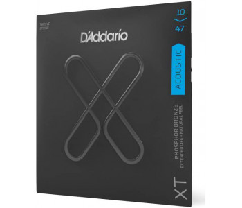 D'ADDARIO XTAPB1047-12 - Струны для акустической 12-струнной гитары