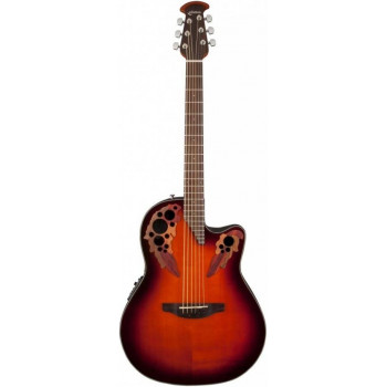 OVATION CE44-1 Celebrity Elite Mid Cutaway Sunburst гитара электроакустическая