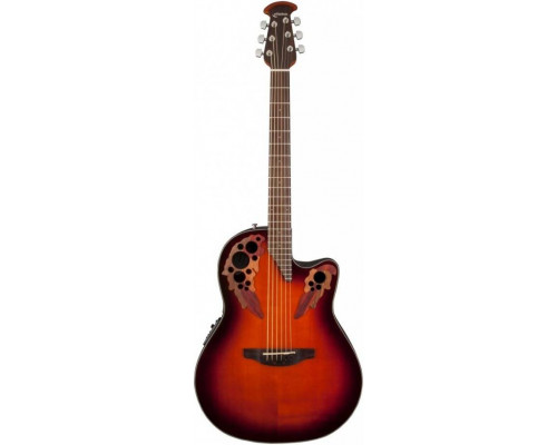 OVATION CE44-1 Celebrity Elite Mid Cutaway Sunburst гитара электроакустическая