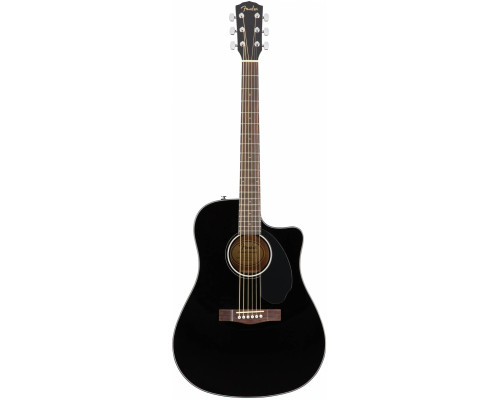 FENDER CD-60SCE Black - Гитара электроакустическая FENDER CD-60SCE Black - Гитара электроакустическая