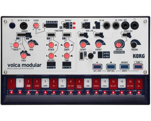 KORG VOLCA modular компактный аналоговый полумодульный синтезатор
