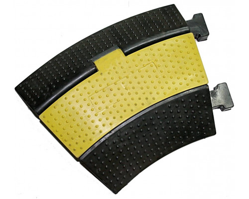 INVOTONE CG2CN - защитный порог для кабеля, 2 канала, угловой 33*, 300х250х50...