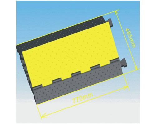 INVOTONE CG5 - защитный порог для кабеля, 5 каналов, 770х485х65 мм