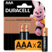 DURACELL LR03 BASIC CN уп 2 шт - Батарейка тип AAA