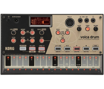 KORG VOLCA DRUM компактный аналоговый полумодульный синтезатор драммашина