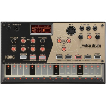 KORG VOLCA DRUM компактный аналоговый полумодульный синтезатор драммашина