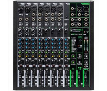 MACKIE ProFX12v3 12-канальный микшер с процессором эффектов и USB