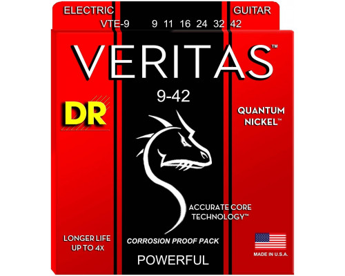 DR VTE 9 - Струны для электрогитары
