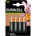 DURACELL HR6 4BL уп 4 шт - Аккумулятор тип AA