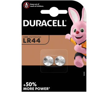 DURACELL LR44 уп 2 шт - Батарейка тип Таблетка DURACELL LR44 уп 2 шт - Батарейка тип Таблетка