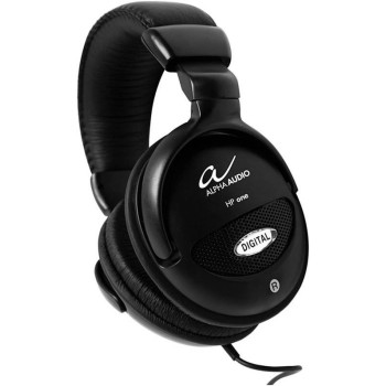 ALPHA AUDIO HP ONE Black наушники динамические, полуоткрытые, 32 Ом