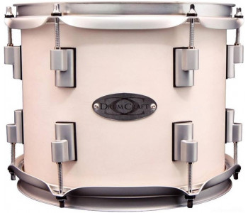 DRUMCRAFT Series 8. Том-том 10x8'. Клён. Белый, матовый (Venice White Satin...