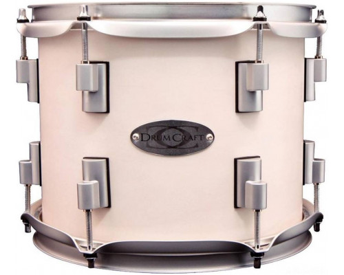 DRUMCRAFT Series 8. Том-том 10x8'. Клён. Белый, матовый (Venice White Satin...