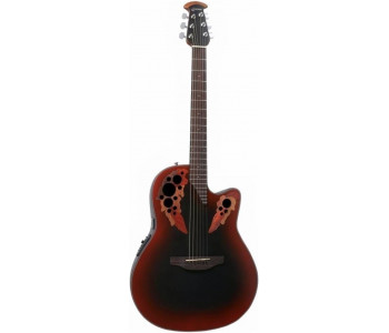 OVATION CE44-RRB Celebrity Elite Mid Cutaway Reversed Redburst электроакустическая...