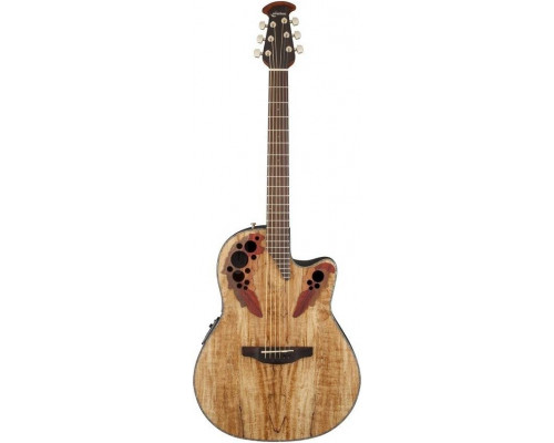 OVATION CE44P-SM Celebrity Elite Plus Mid Cutaway Natural Spalted Maple...