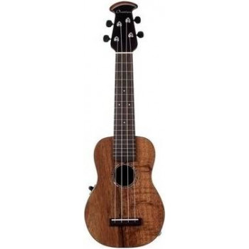 OVATION UCS10P-KOAE Soprano Ukulele Celebrity Standard Plus Natural Koa...