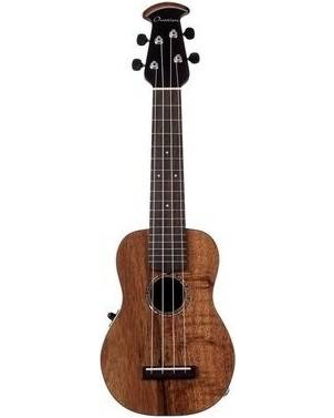 OVATION UCS10P-KOAE Soprano Ukulele Celebrity Standard Plus Natural Koa...