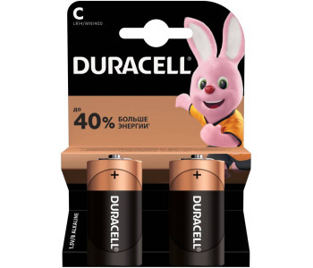 DURACELL LR14 2BL уп 2 шт - Батарейка тип C Дюраселл