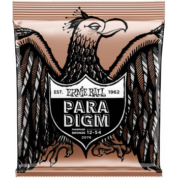 ERNIE BALL 2076 Paradigm Phosphor Bronze Medium Light 12-54 - Струны для акустической гитары