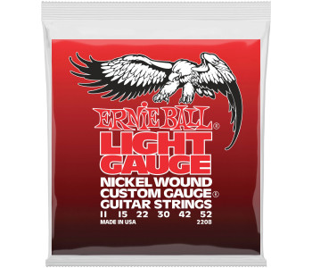 ERNIE BALL 2208 Nickel Wound Light 11-52 - Струны для электрогитары