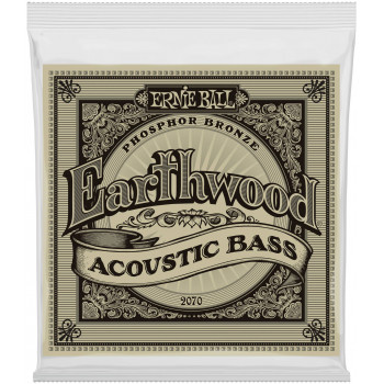ERNIE BALL 2070 Earthwood Phosphor Bronze 45-95 - Струны для бас-гитары