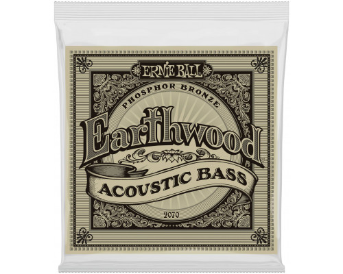 ERNIE BALL 2070 Earthwood Phosphor Bronze 45-95 - Струны для бас-гитары
