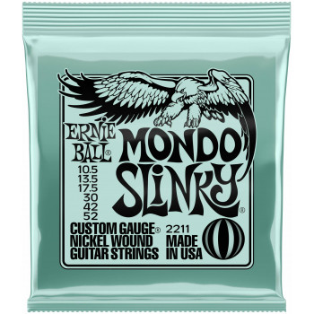 ERNIE BALL 2211 Nickel Wound Slinky Mondo 10.5-52 - Струны для электрогитары