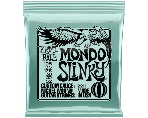 ERNIE BALL 2211 Nickel Wound Slinky Mondo 10.5-52 - Струны для электрогитары