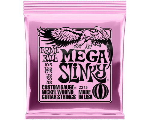 ERNIE BALL 2213 Nickel Wound Slinky Mega 10.5-48 - Струны для электрогитары