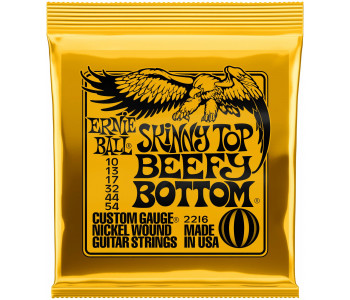 ERNIE BALL 2216 Nickel Wound Slinky Skinny Top Beefy Bottom 10-54 - Струны для электрогитары