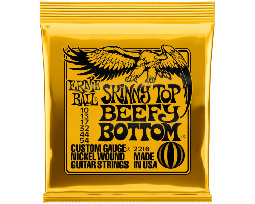 ERNIE BALL 2216 Nickel Wound Slinky Skinny Top Beefy Bottom 10-54 - Струны для электрогитары