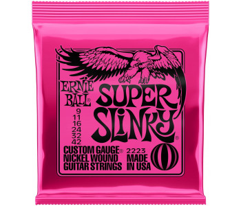 ERNIE BALL 2223 Nickel Wound Slinky Super 9-42 - Струны для электрогитары