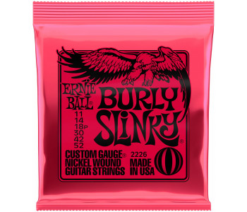 ERNIE BALL 2226 Nickel Wound Slinky Burly 11-52 - Струны для электрогитары