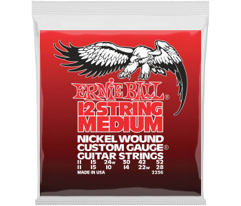ERNIE BALL 2236 Nickel Wound Medium 11-52 - Струны для электрогитары 12-струнной