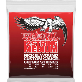 ERNIE BALL 2236 Nickel Wound Medium 11-52 - Струны для электрогитары 12-струнной