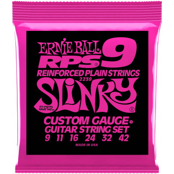 ERNIE BALL 2239 RPS Nickel Wound Slinky Super 9-42 - Струны для электрогитары