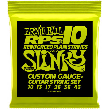 ERNIE BALL 2240 RPS Nickel Wound Slinky Regular 10-46 - Струны для электрогитары