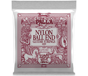 ERNIE BALL 2409 Ernesto Palla Black&Gold Nylon Medium 28-42 - Струны для классической гитары